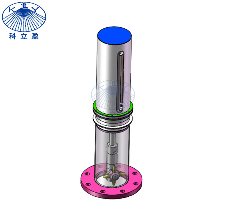 Retractable pneumatic retractable tank washer m