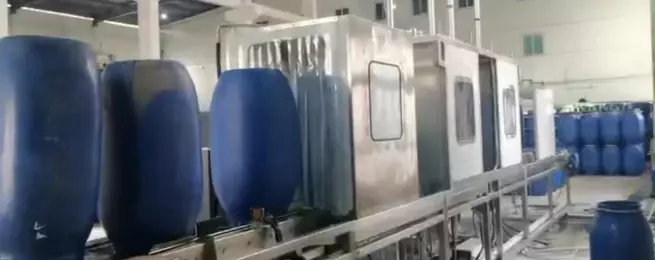 IBC tote washer