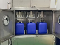 High efficiency tank clang nozzles