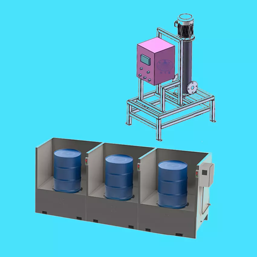 反应釜搅拌罐自动清洗设备