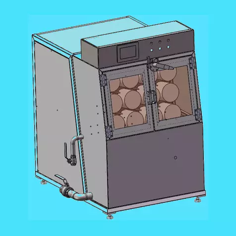 反应釜清洗设备 高压移动伸缩式反