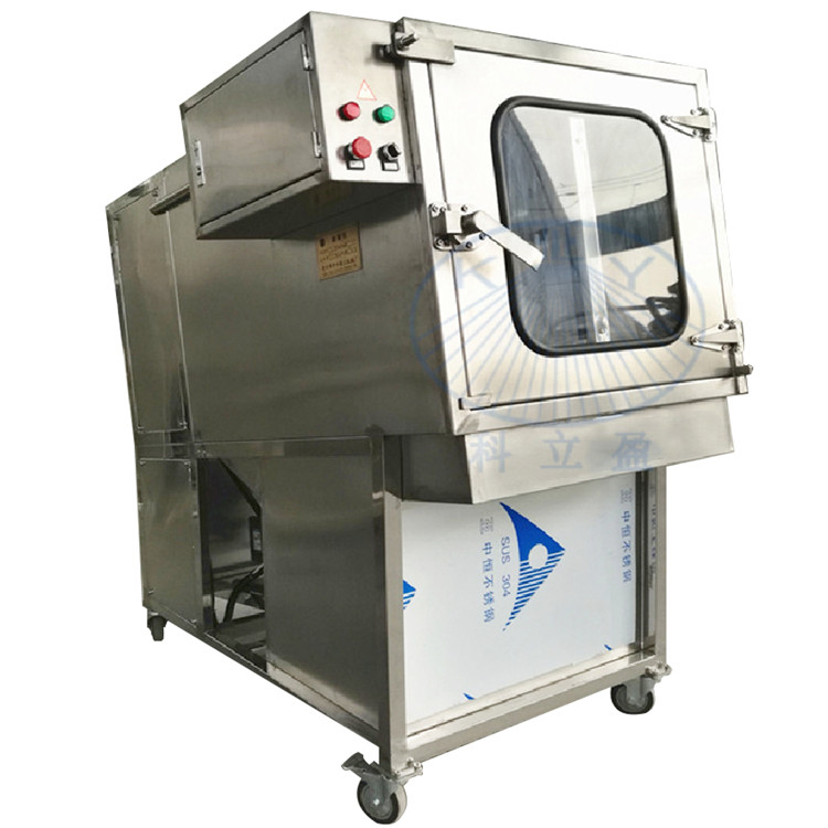 KLY automatic drum scrubbing machine, chemical barrel washer