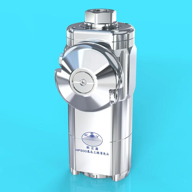 HP500 ultra-high pressure 3D tank clean